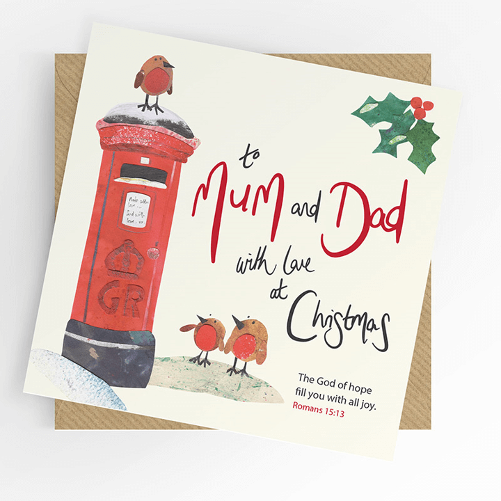 Christmas Card For An Amazing Mum & Dad - View #2